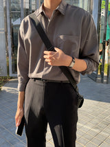 ディープデイリーセミフィットスラックス/Deep Daily Slim Fit Slacks (4 colors)