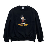 SKELETON MOUSE SWEAT SHIRT BLACK (6612486258806)