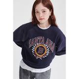 ナッピングサンタアナクロップスウェットシャツ/NAPPING SANTA ANA CROP SWEATSHIRT_DARK NAVY