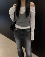 Sand boots cut pants (2colors)