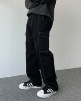 ステッチカーゴコットンパンツ。/Stitch Cargo Cotton Pants (6623649497206)