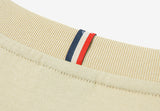 シグネイチャーバックレタリングフレンチショートスリーブTシャツT65/Signature Back Lettering French Short Sleeve T65 Beige