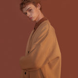 THREE LINES KNIT CARDIGAN_BEIGE (6610782650486)