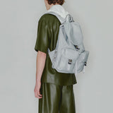 [After Pray Edition] 2-Pocket Nylon Cargo Rucksack (Silver)