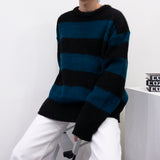 EVヘアーオーナメントストライプニット/EV Hair Ornament Striped Knitwear (3 colors)