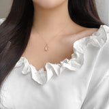 ヨンロンクリスタルイヤリング&ネックレスセット / Younglong Crystal Earrings & Necklace set
