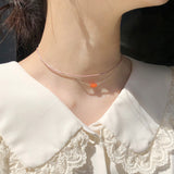 エッグ リングネックレス/[CCNMADE] EGG RING NECKLACE (6645532196982)