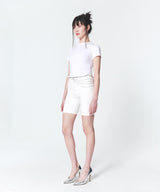 クリスタルモノグラムTシャツ/Crystal Monogram T-shirt White