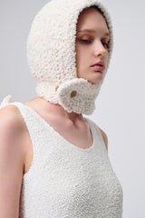 SIMP knit balaclava_white
