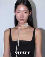 Organic Rose Necklace