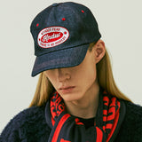 KNDW ロゴワッペンデニムトラッカーキャップ