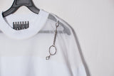 チェーンメッシュボックスTシャツ/TOP(8101) chain mesh box tea