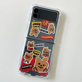Moorugi sticker Zflip3 Jellyhard Case (6678723690614)