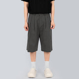 2タックコットンバルミューダパンツ / Two Tuck Cotton Bermuda Pants