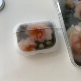Pink - Rain Flower AirPods Case_matt