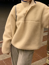 fleece pullover