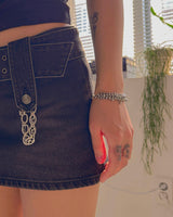 hoop link bracelet
