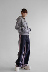 ピンクラインデニムパンツ / pink line denim pants