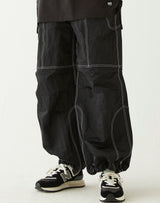 パラシュートパンツ/PARACHUTE PANTS BLACK
