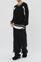 Four Pocket Black Denim
