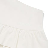 CANCAN PLEATS MINI SKIRT [WHITE]