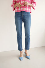 スパンストレートデニムパンツ / MALDIVES JEANS / SPAN STRAIGHT DENIM PANTS