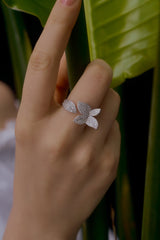 ブロッサム オープン リング / Blossom Open Ring (silver)