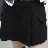 Weevil cargo pleated skirt