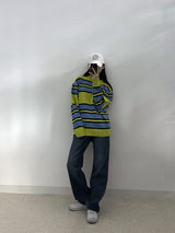 PAC オディボーダーニット / PAC Odi Border Knit (3color)