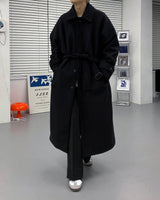 メゾンウールマックコート/SK Maison Wool Mac Coat (2 colors)