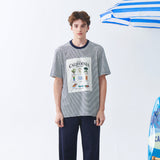 ストライプTシャツ/HOTEL ARCHIVE STRIPE T-SHIRT