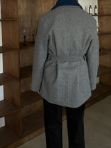 ASCLO Belted Wool P Coat (2color)