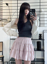 freesia shirred skirt
