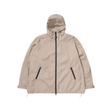 カットポイントウィンドブレーカージャケット / CUT POINT WINDBREAKER JACKET - BEIGE