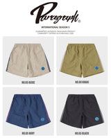 paragraph Taping Blue Patch Shorts 4color (6569476063350)