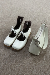 ボナリボンフラットシューズ / BONA RIBBON FLAT SHOES_3COLORS