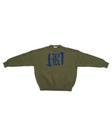 RE:ON RELAXED KNIT SWEATER (KHAKI)
