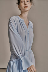 ミシックドレス/MYTHIC DRESS_BLUE GRAY