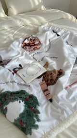 Fluffy Christmas Blanket - 100x150cm