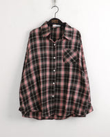 Deva Vintage Check Brushed Outer Long Sleeve Shirt
