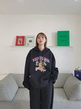 ミラクルエンジェルフラッフフード / VENTIQUE miracle angel fluff hood 3color
