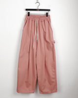Zed pintucked balloon cotton two-way jogger cargo pants
