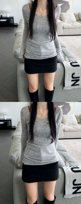 vネックtシャツ
