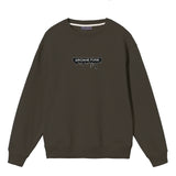 ビッグネックロゴスウェットシャツ / BIG NECK LOGO SWEATSHIRT khaki