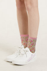 ニュートロフラワーソックス / [3 PAIRS 1 SET] NEWTRO FLOWER SOCKS