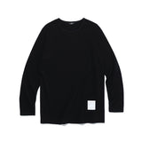 ベーシックパッチロングスリーブT/BASIC PATCH LONG-SLEEVED T-BLACK