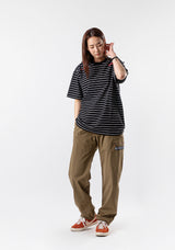 UNIT STRIPE TEE black (6580876443766)