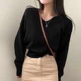 ソフトVネックニットウェア / [Bellide made] Soft V-neck knitwear