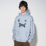 Bロゴフットボールジャージフーディー/B logo football jersey hoodie [sky blue]