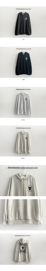 Flowing Heart Boxy Hoodie